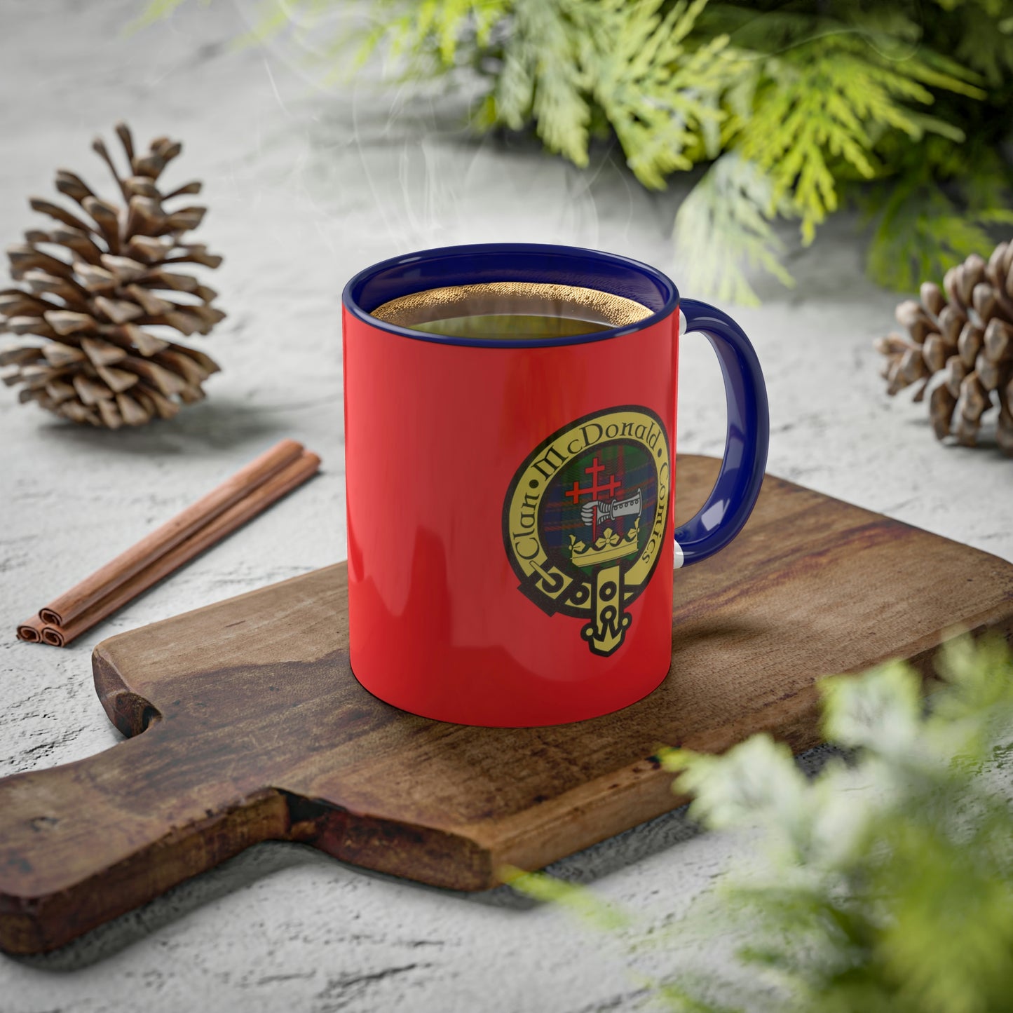 Clan McDonald Comics Coffee Mug - Red