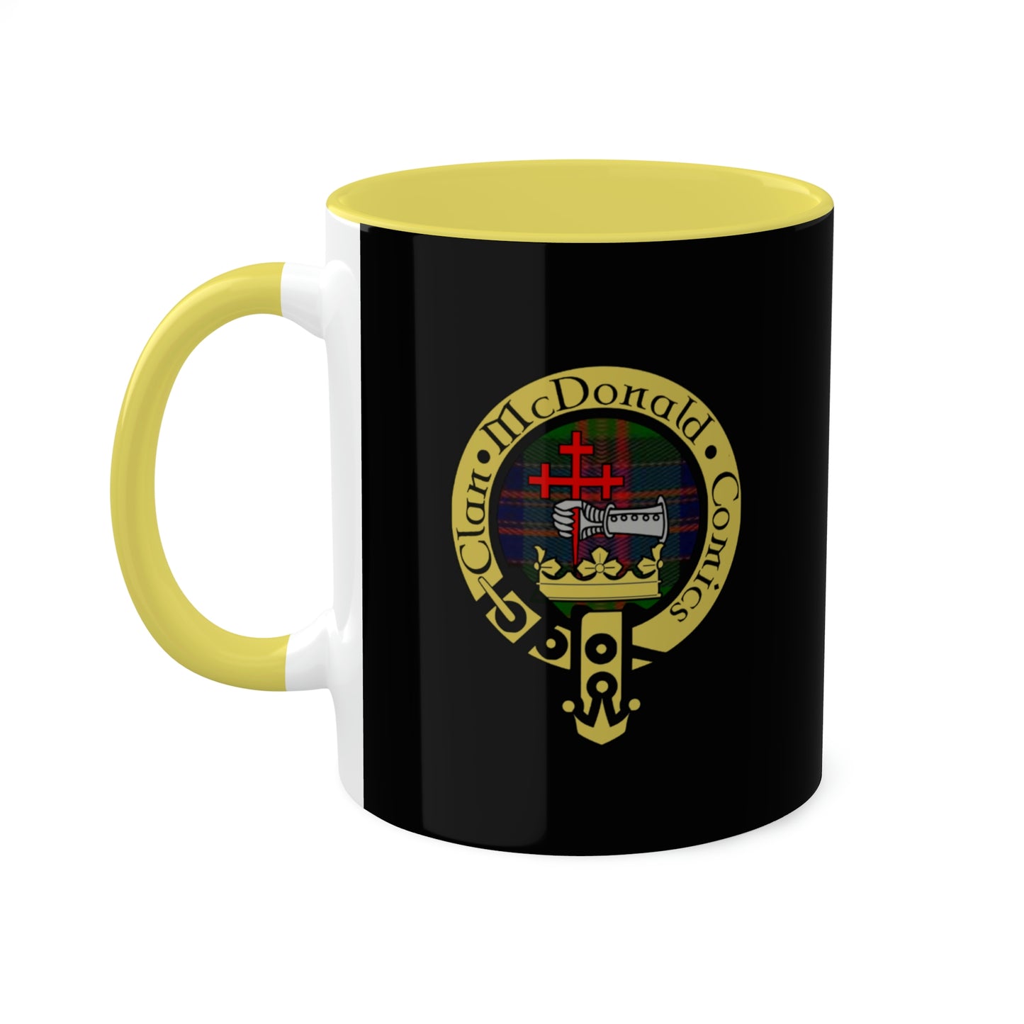 Clan McDonald Comics Coffee Mug - Black