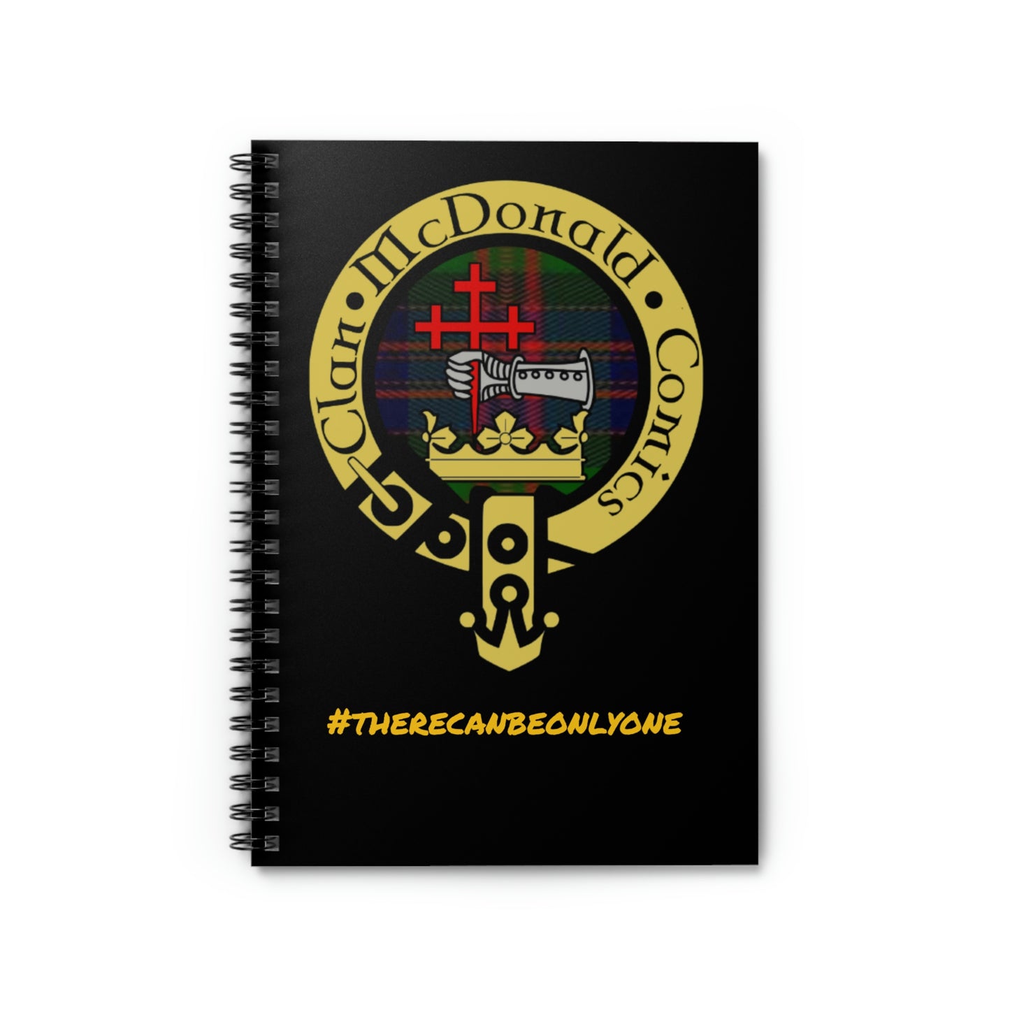 Clan McDonald Comics Spiral Notebook - Ruled Line