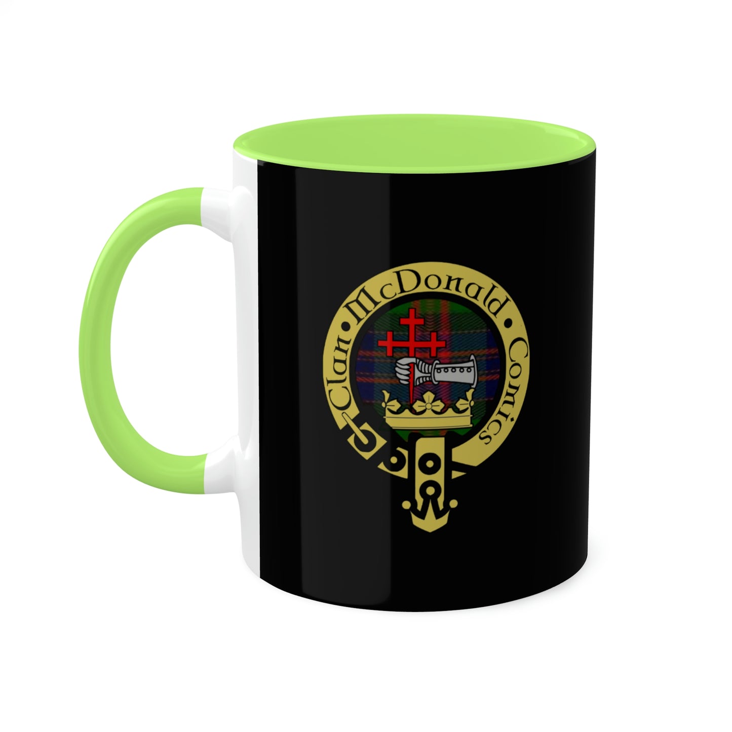Clan McDonald Comics Coffee Mug - Black