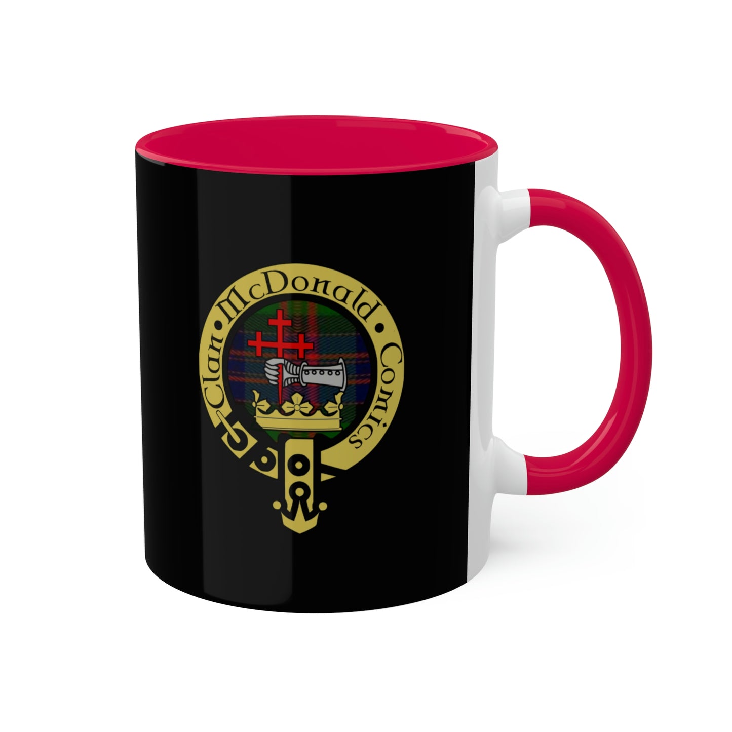 Clan McDonald Comics Coffee Mug - Black