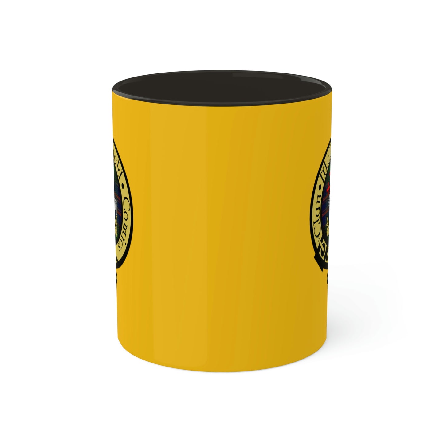 Clan McDonald Comics Coffee Mug - Yellow