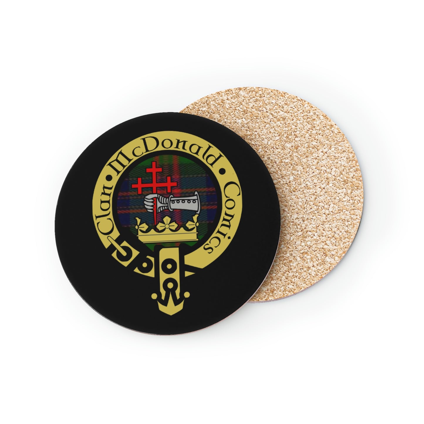 Copy of Clan McDonald Comics Coasters - Black