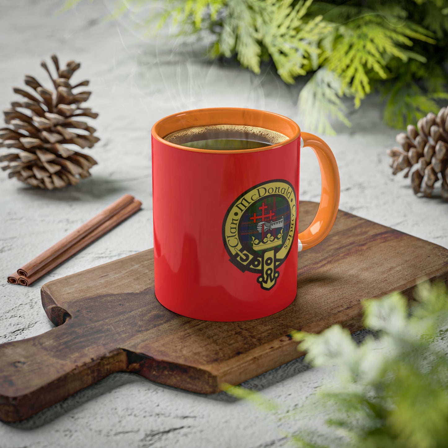Clan McDonald Comics Coffee Mug - Red