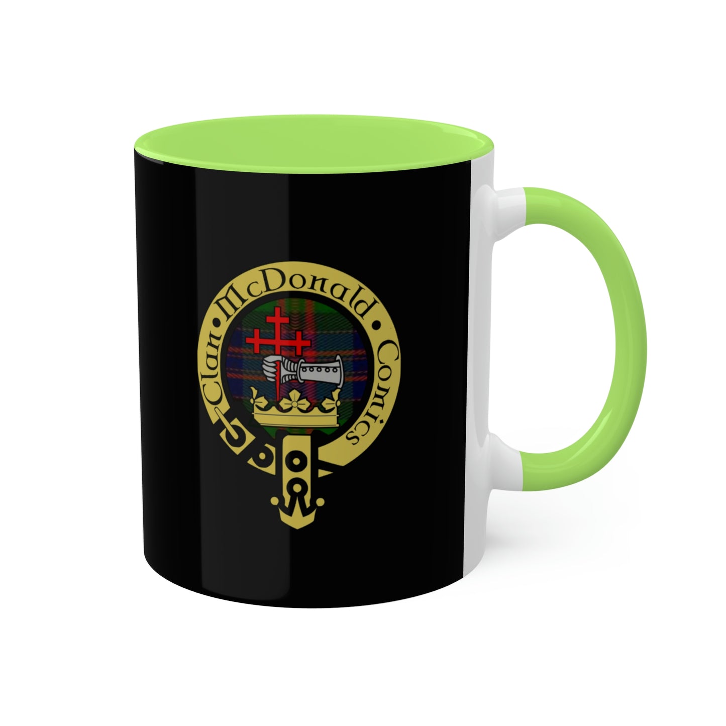 Clan McDonald Comics Coffee Mug - Black