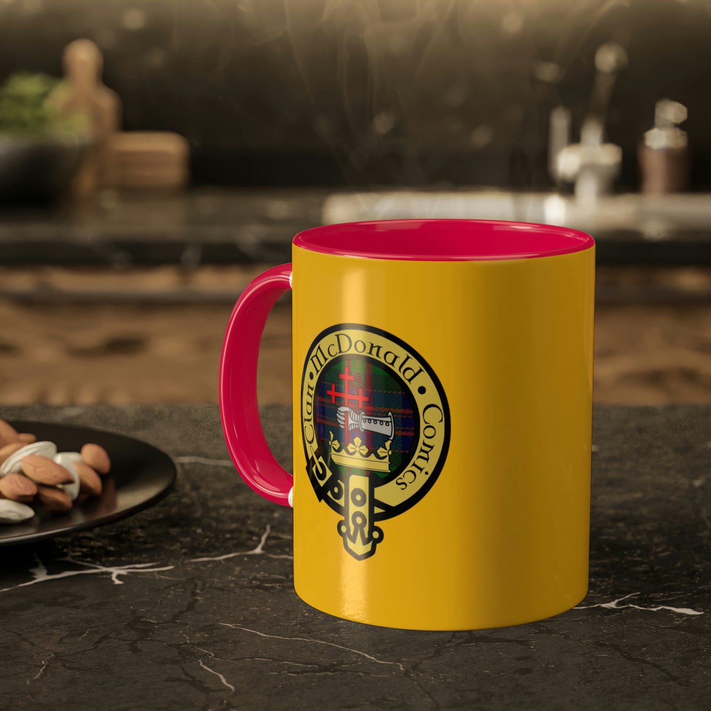 Clan McDonald Comics Coffee Mug - Yellow