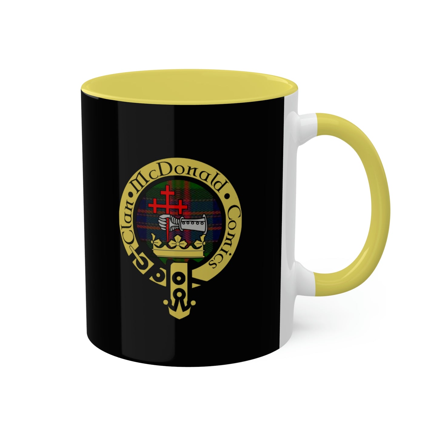 Clan McDonald Comics Coffee Mug - Black