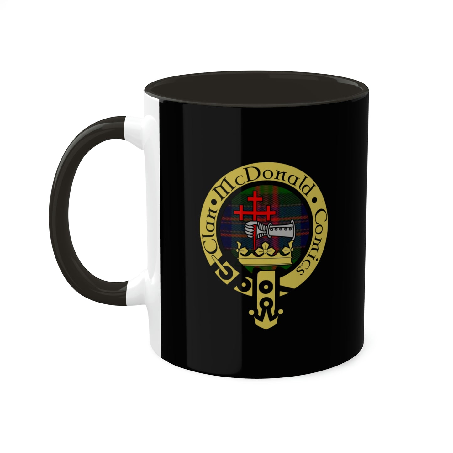 Clan McDonald Comics Coffee Mug - Black