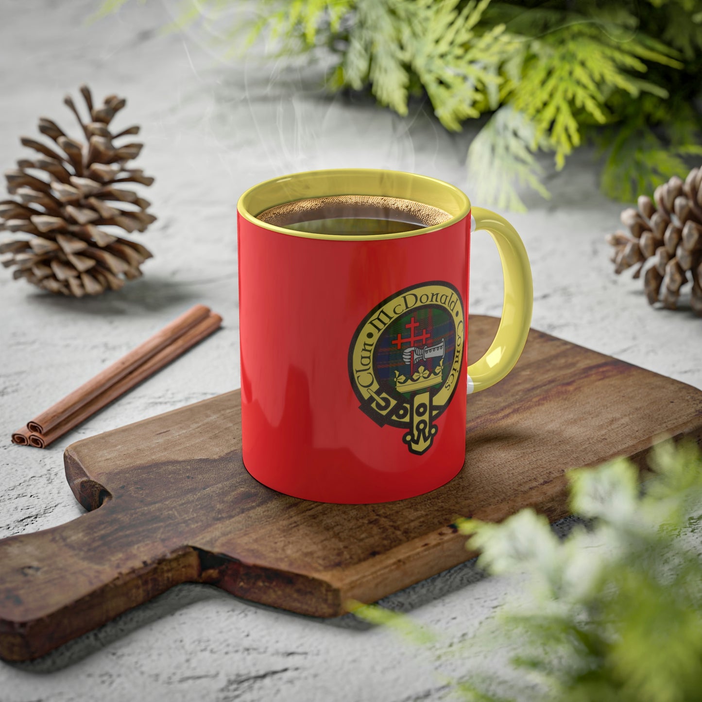 Clan McDonald Comics Coffee Mug - Red