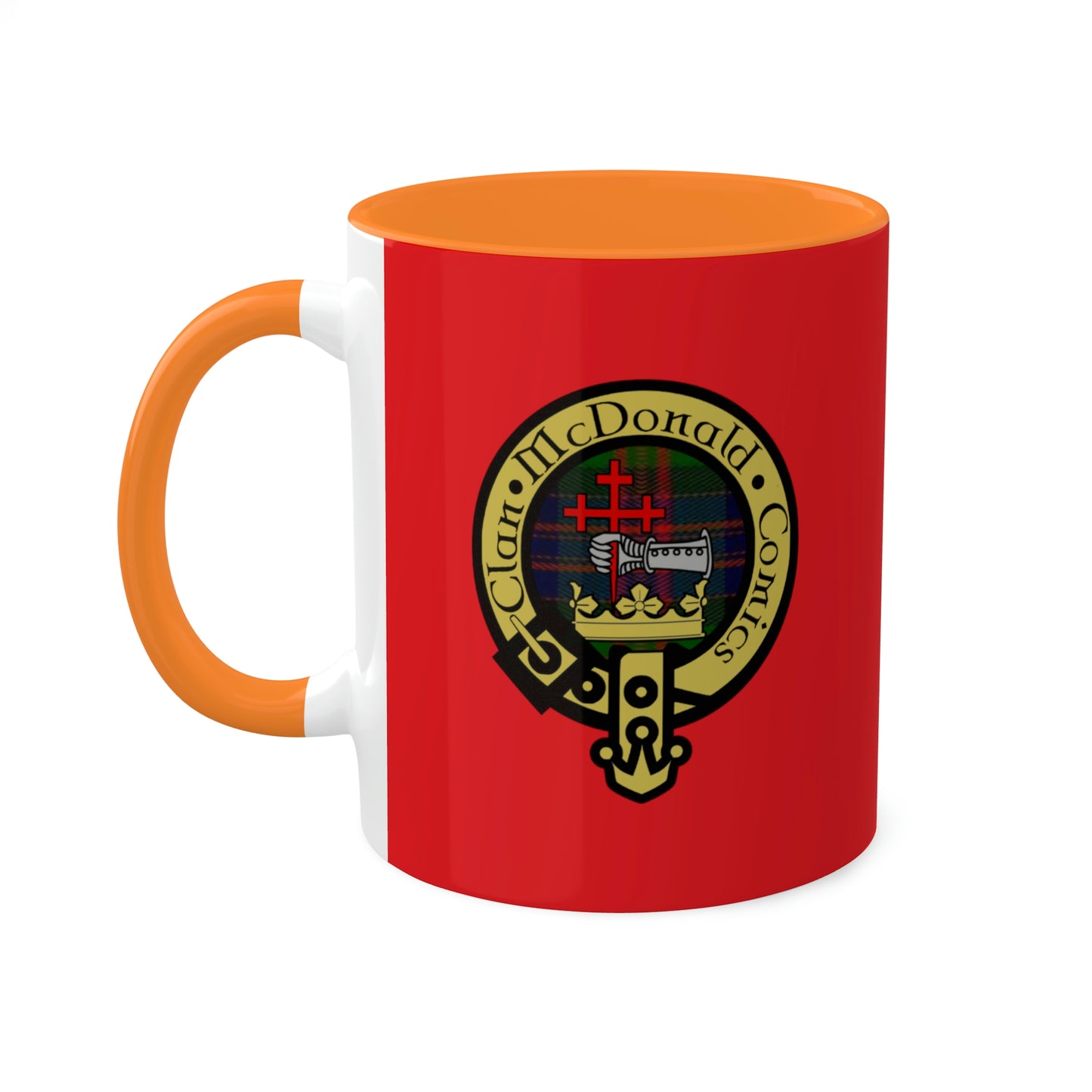 Clan McDonald Comics Coffee Mug - Red