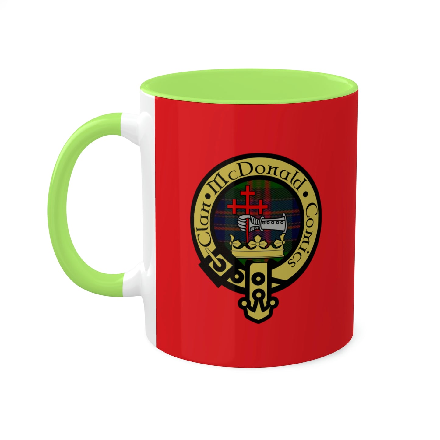 Clan McDonald Comics Coffee Mug - Red