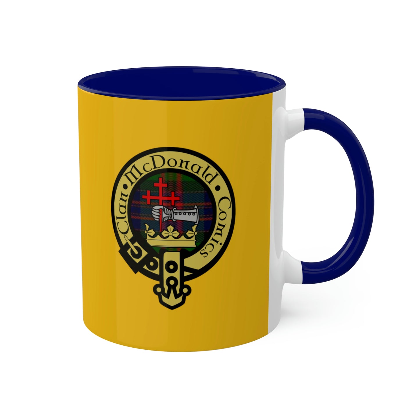 Clan McDonald Comics Coffee Mug - Yellow