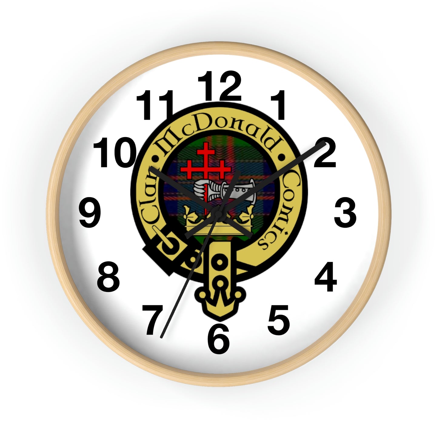 Clan McDonald Comics Wall Clock - 10inch