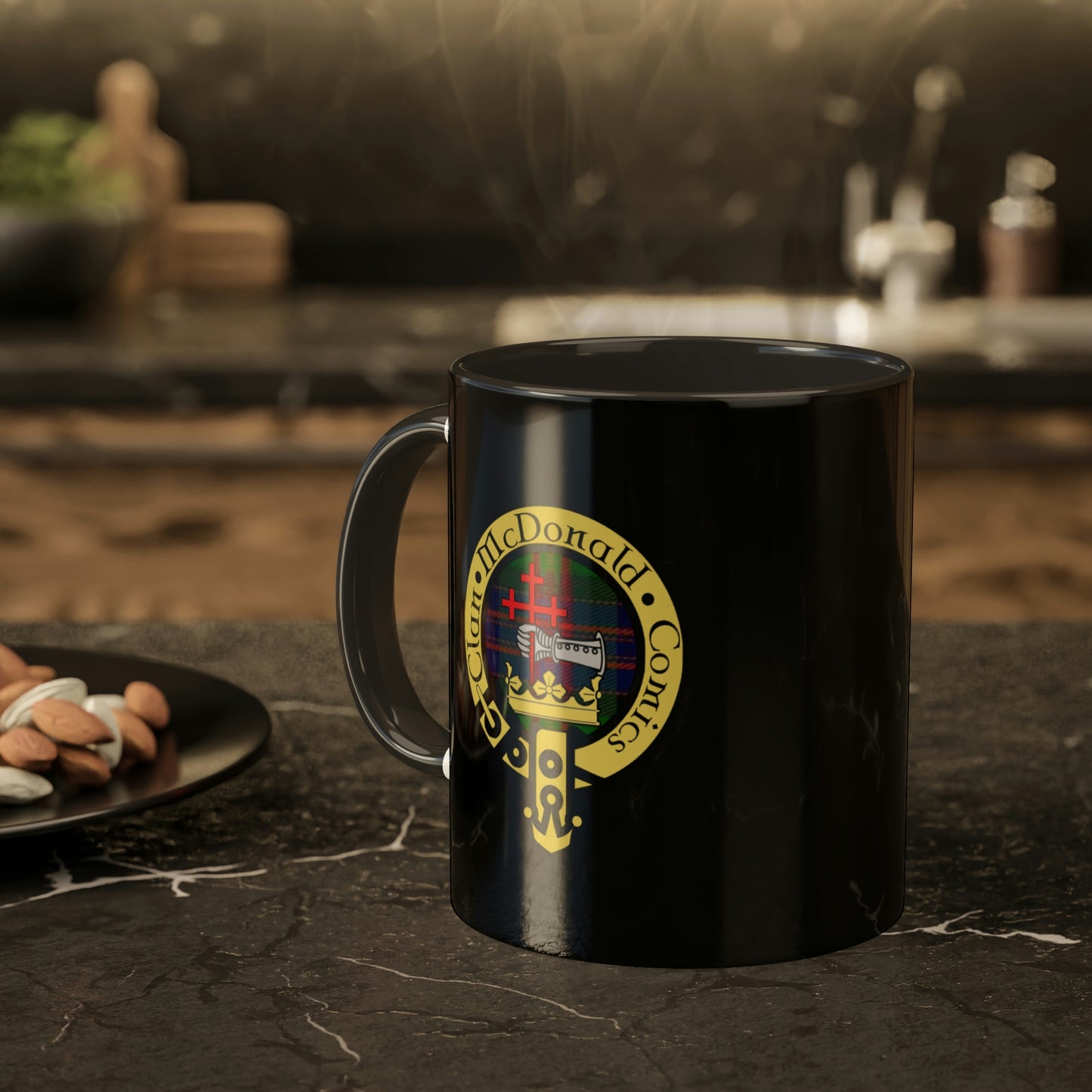 Clan McDonald Comics Coffee Mug - Black