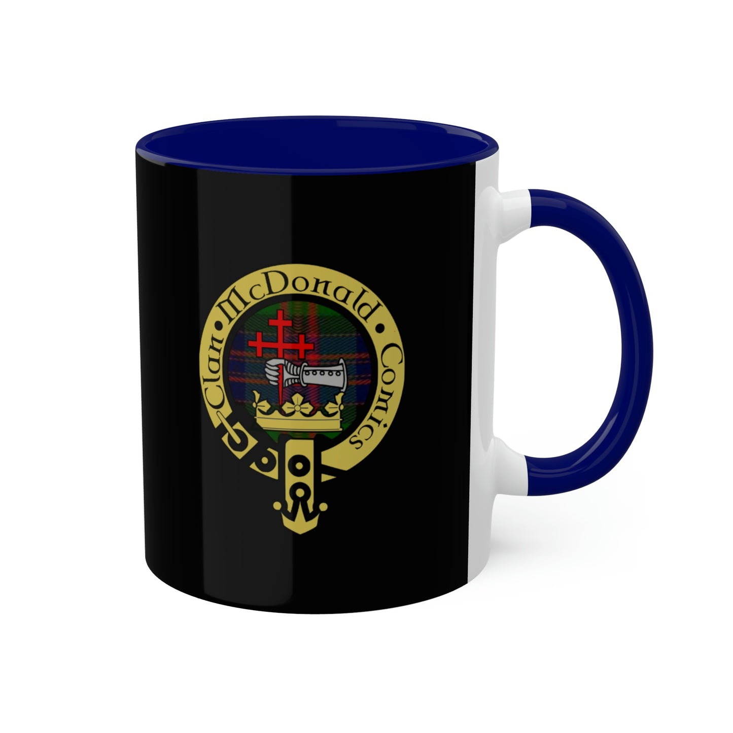 Clan McDonald Comics Coffee Mug - Black