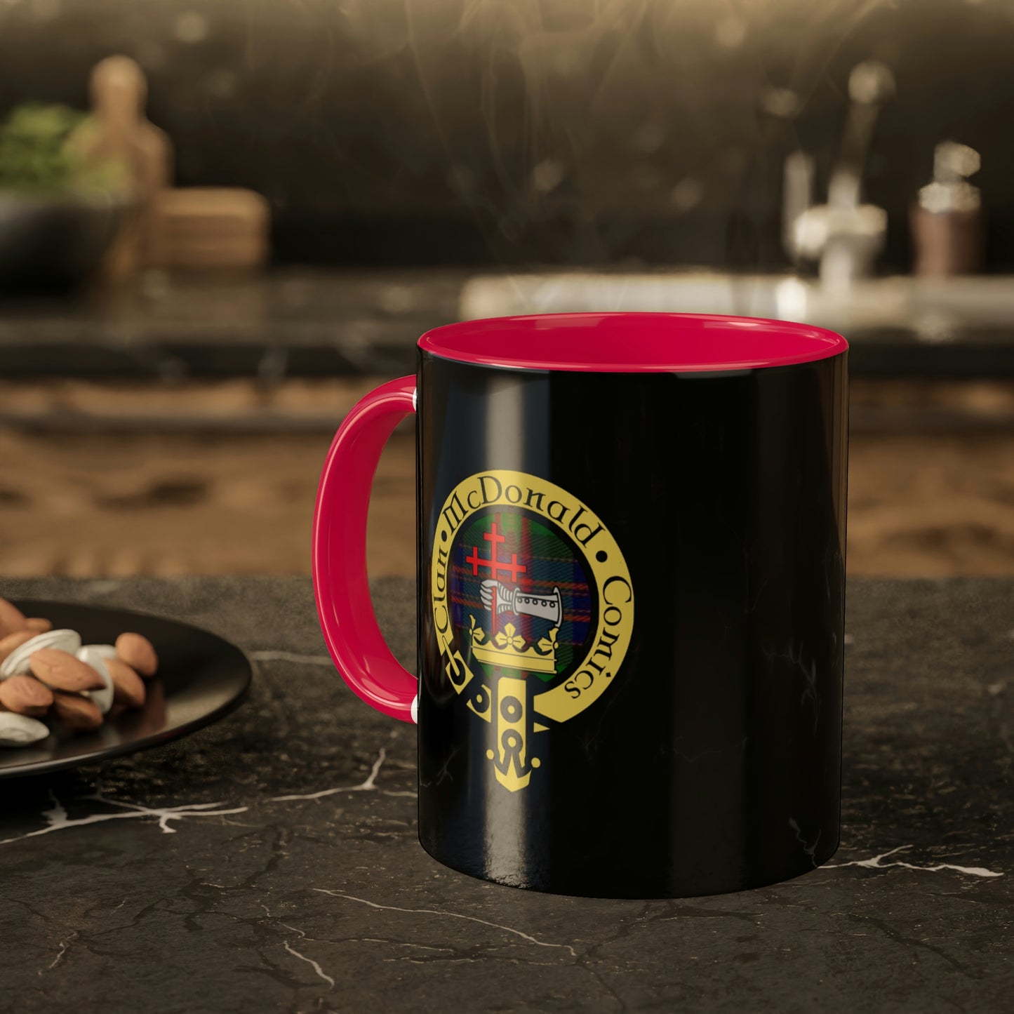 Clan McDonald Comics Coffee Mug - Black