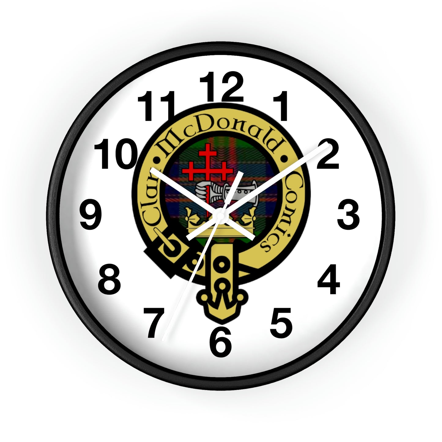 Clan McDonald Comics Wall Clock - 10inch