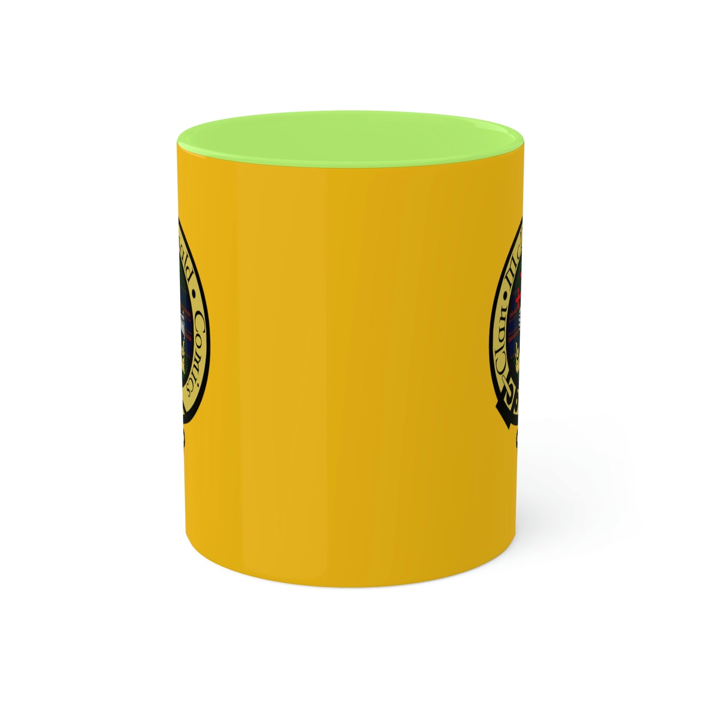 Clan McDonald Comics Coffee Mug - Yellow