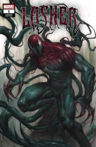 Extreme Carnage: Lasher #1F Lucio Parrillo Trade Dress Variant