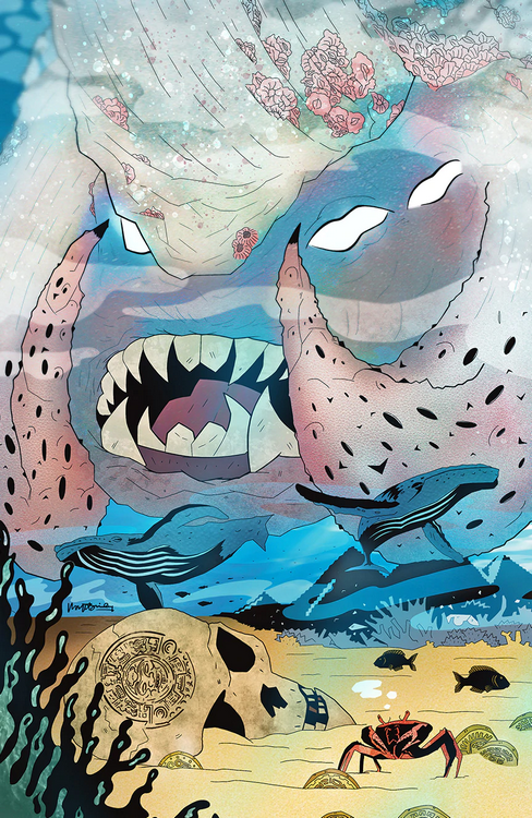 Kaiju Score: Steal From The Gods #1D Lloyd Bailey Variant