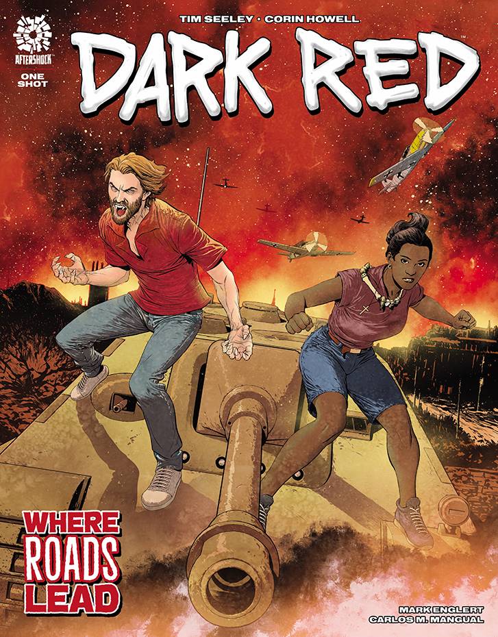 DARK RED WHERE ROADS LEAD ONESHOT #1 CVR B 10 COPY CLARKE IN