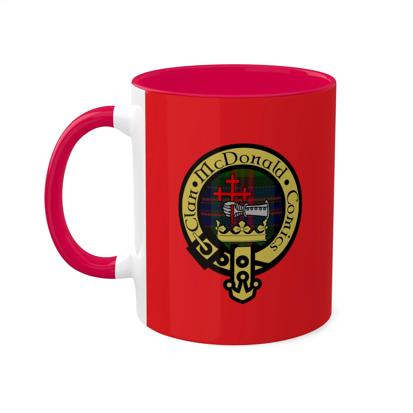 Clan McDonald Comics Coffee Mug - Red