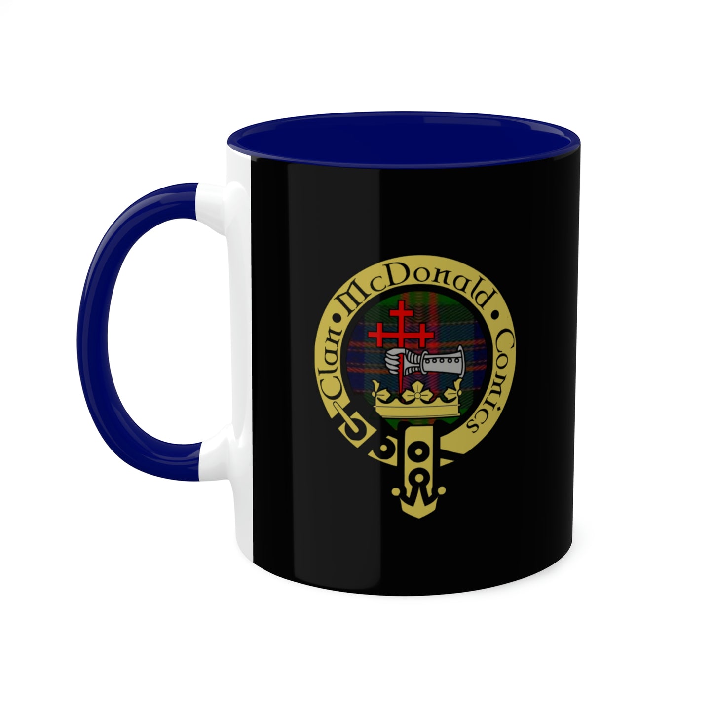 Clan McDonald Comics Coffee Mug - Black