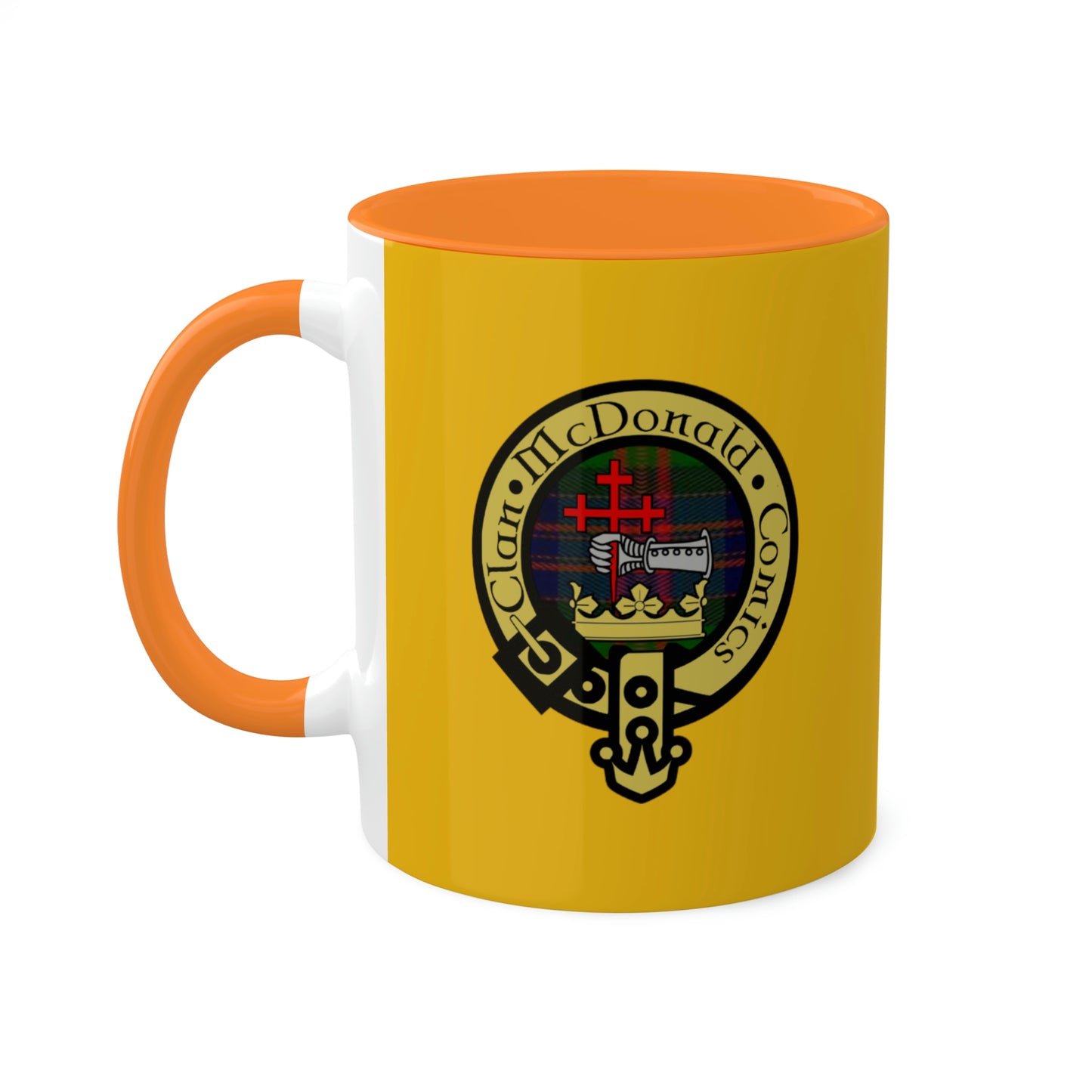 Clan McDonald Comics Coffee Mug - Yellow