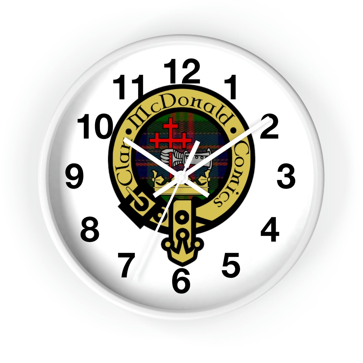 Clan McDonald Comics Wall Clock - 10inch