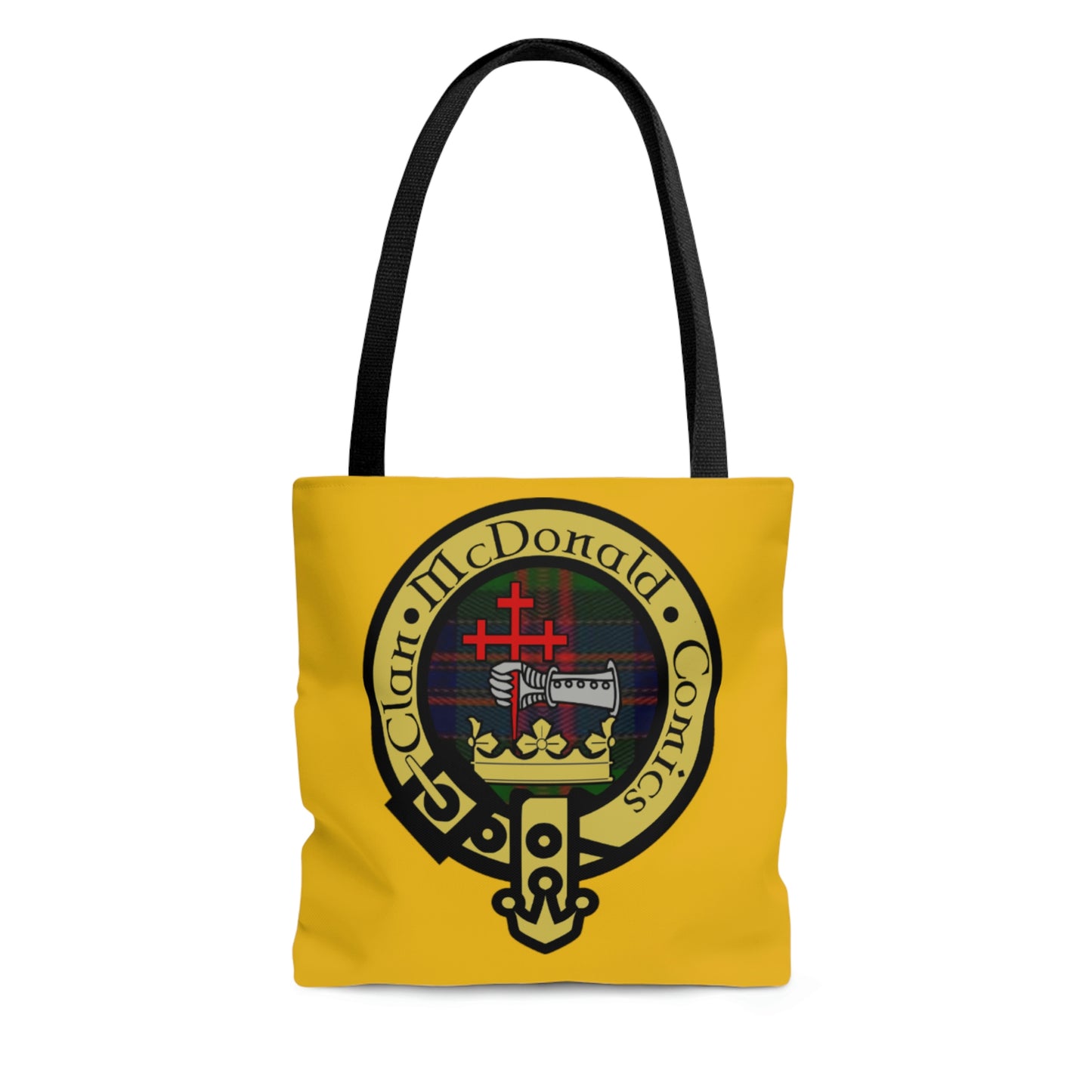Clan McDonald Comics Tote Bag - Yellow