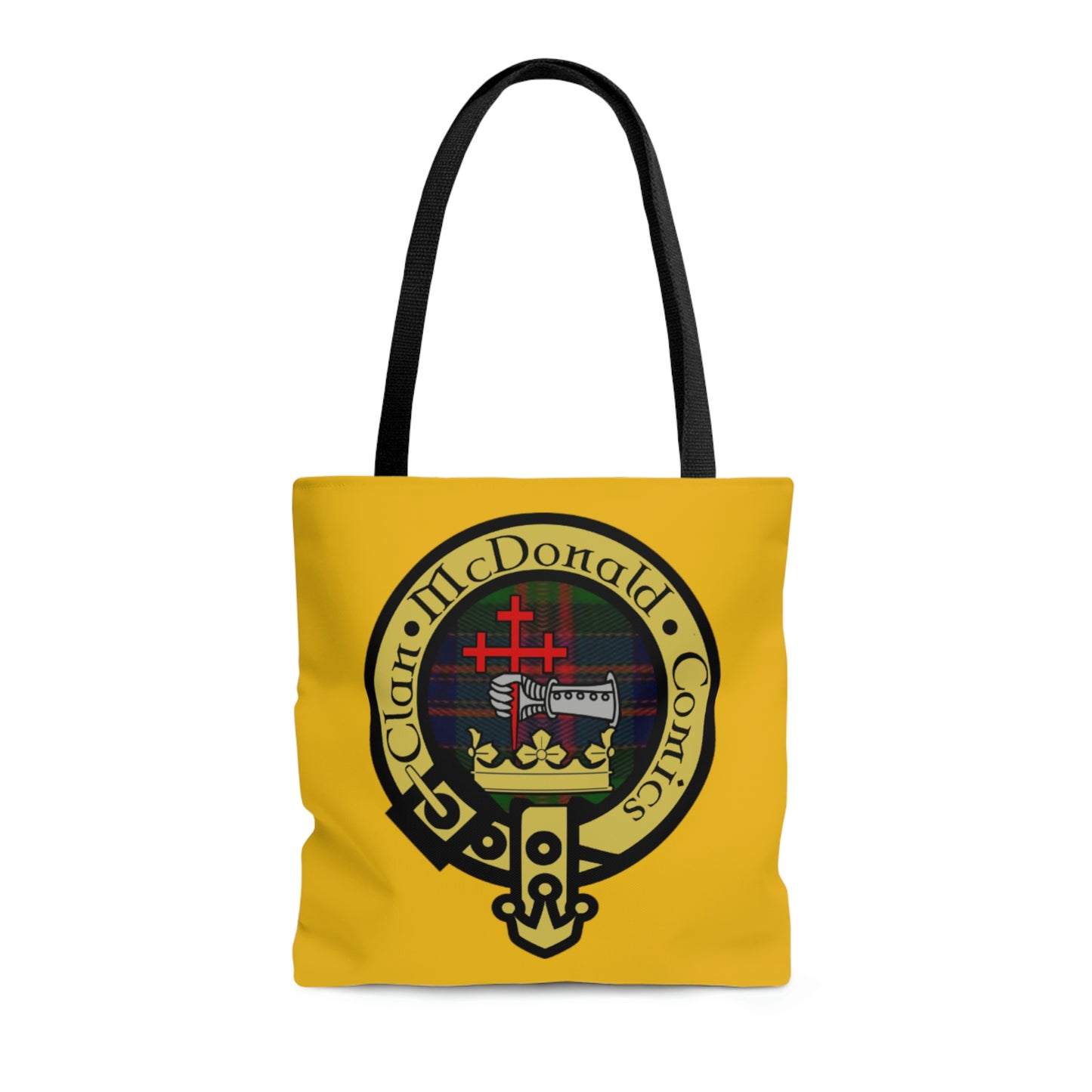 Clan McDonald Comics Tote Bag - Yellow