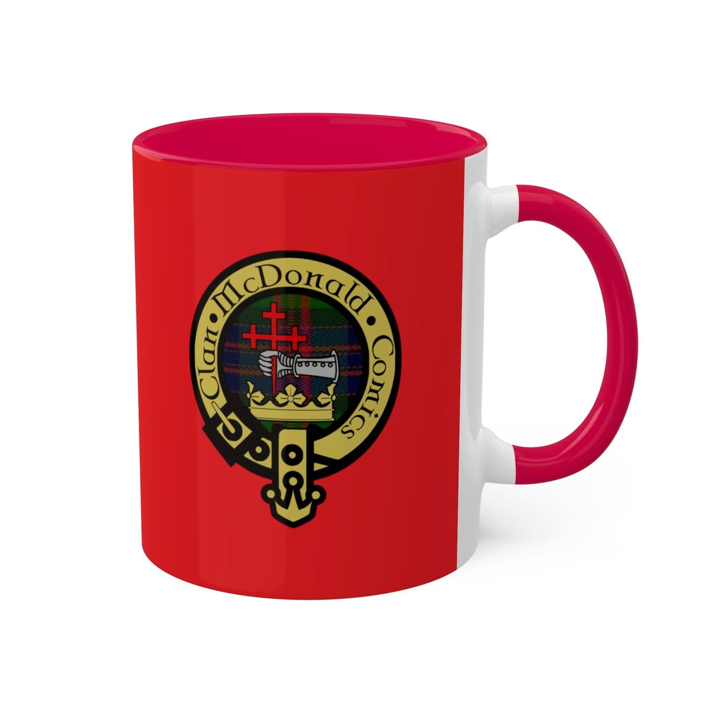 Clan McDonald Comics Coffee Mug - Red