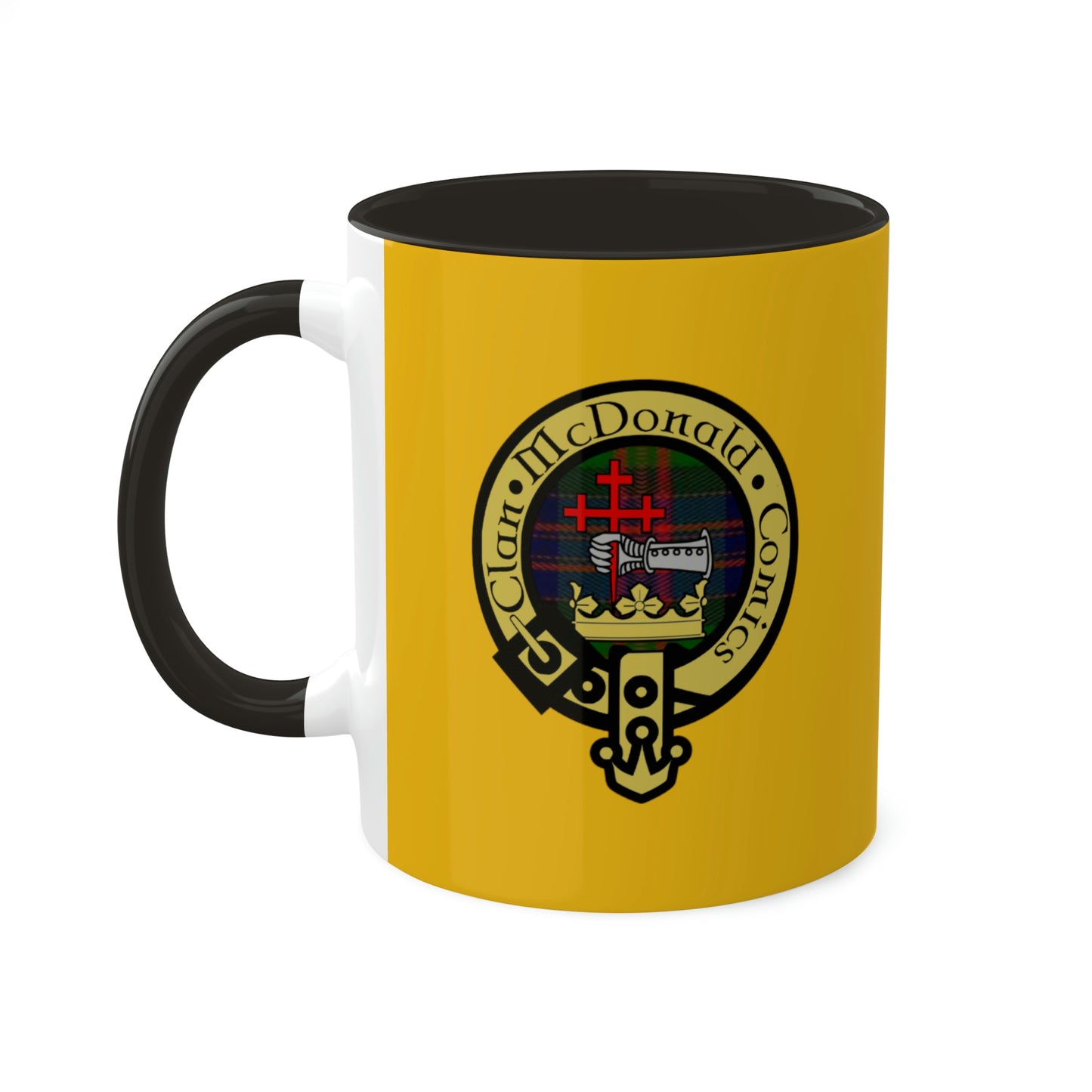 Clan McDonald Comics Coffee Mug - Yellow