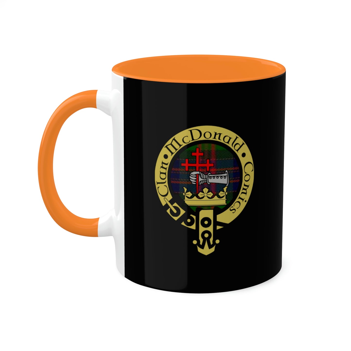 Clan McDonald Comics Coffee Mug - Black