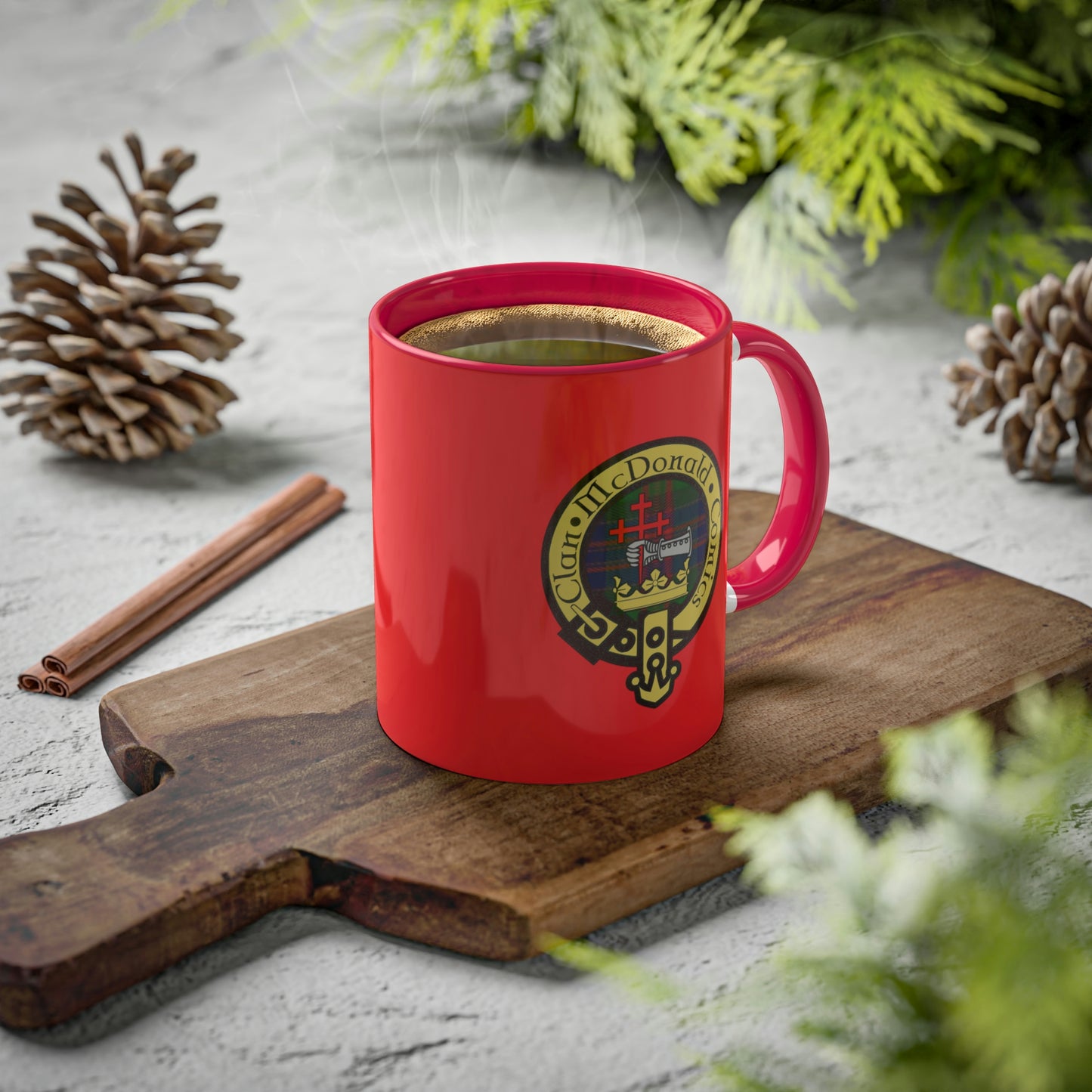 Clan McDonald Comics Coffee Mug - Red