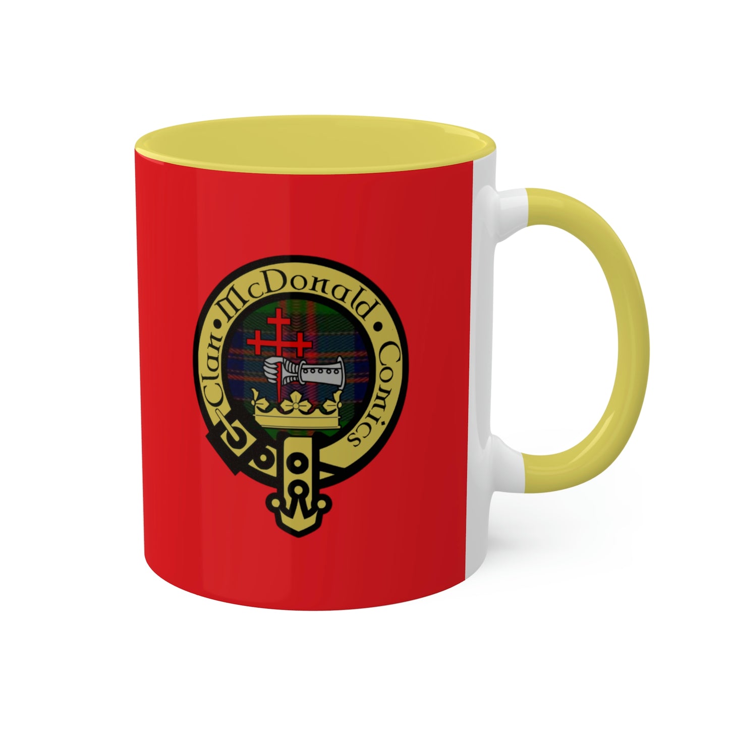 Clan McDonald Comics Coffee Mug - Red