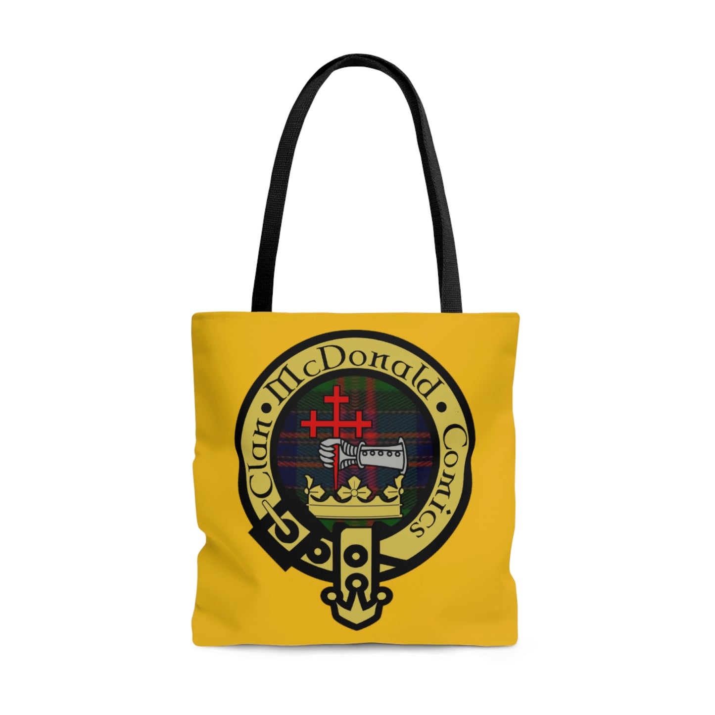 Clan McDonald Comics Tote Bag - Yellow