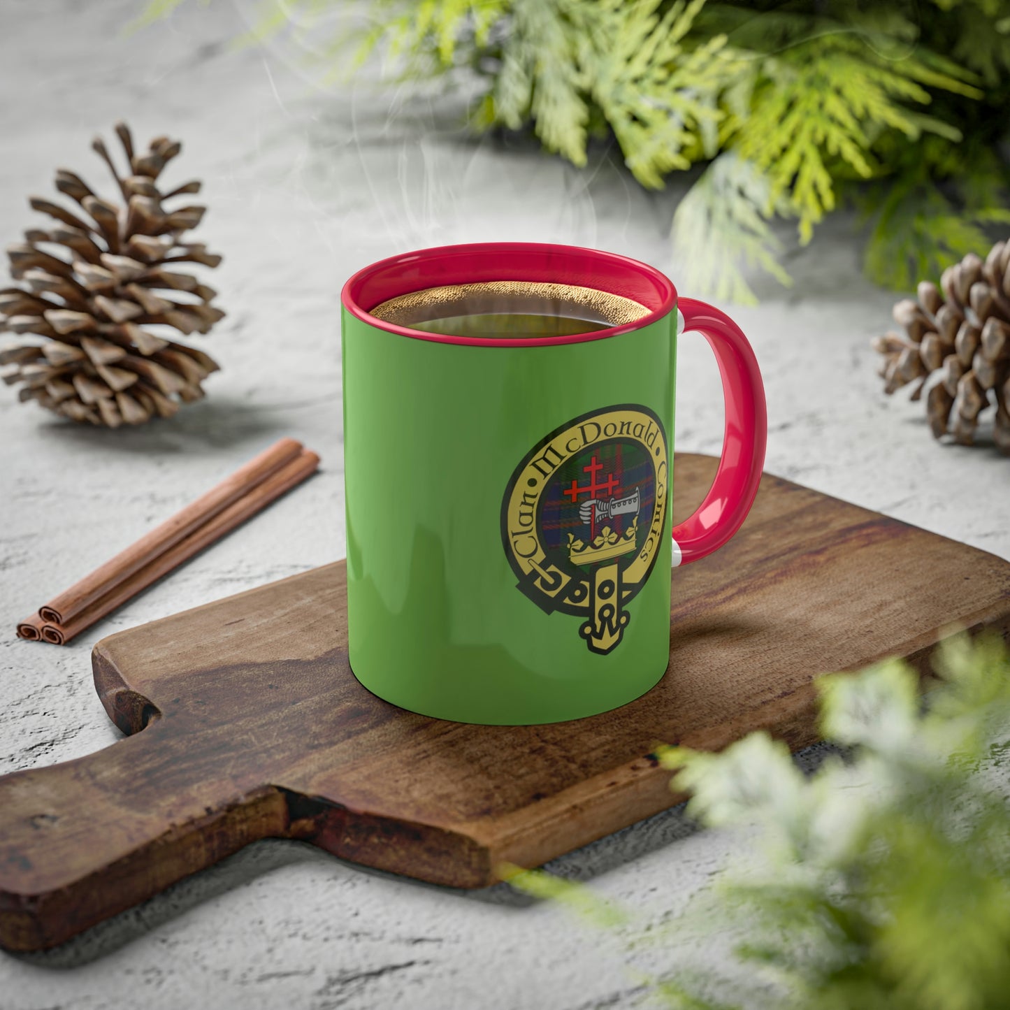Clan McDonald Comics Coffee Mug - Green