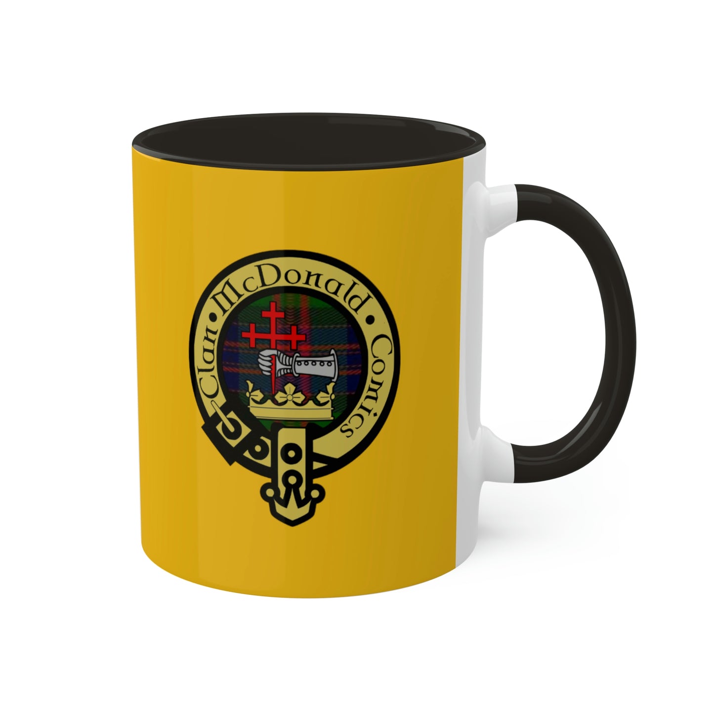 Clan McDonald Comics Coffee Mug - Yellow