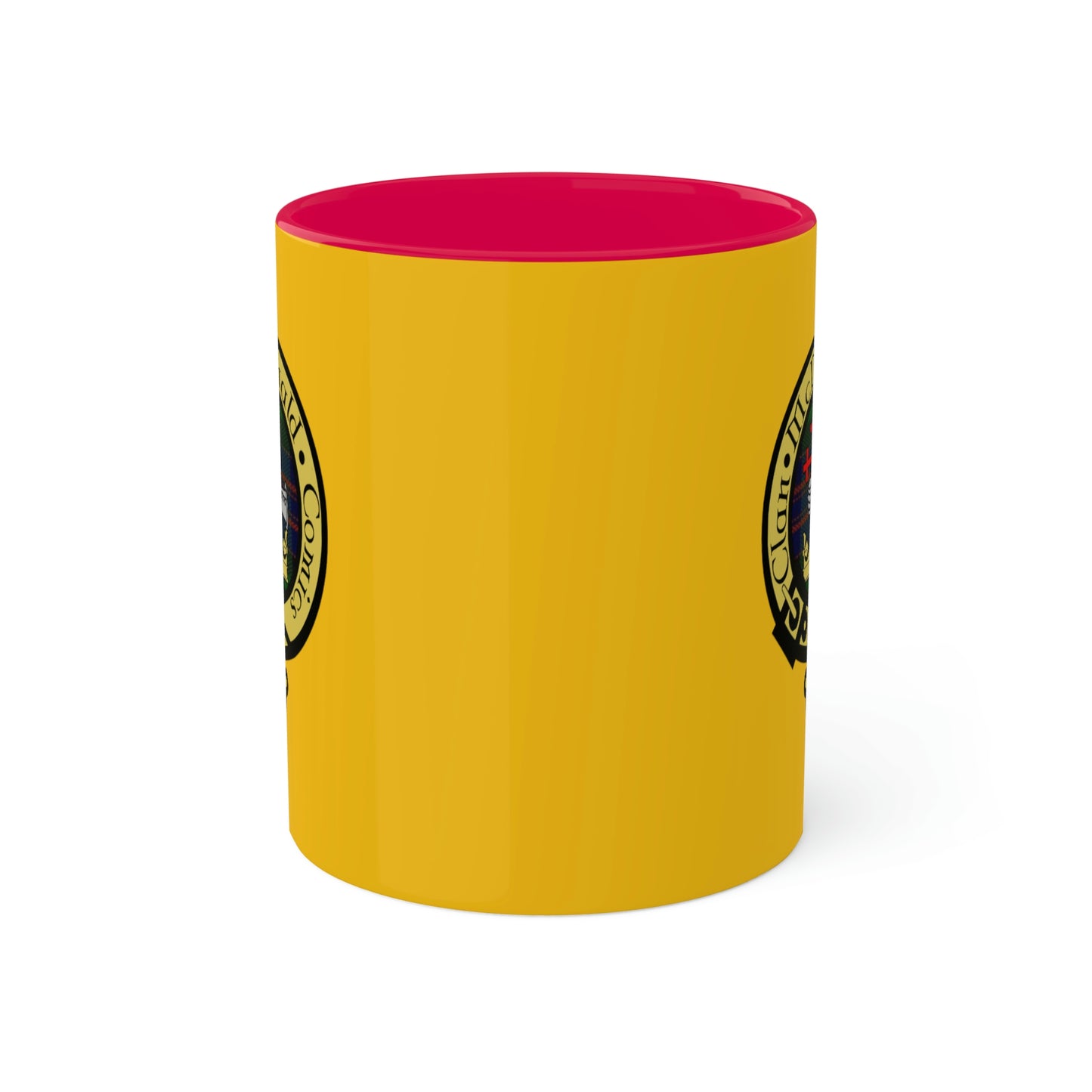 Clan McDonald Comics Coffee Mug - Yellow