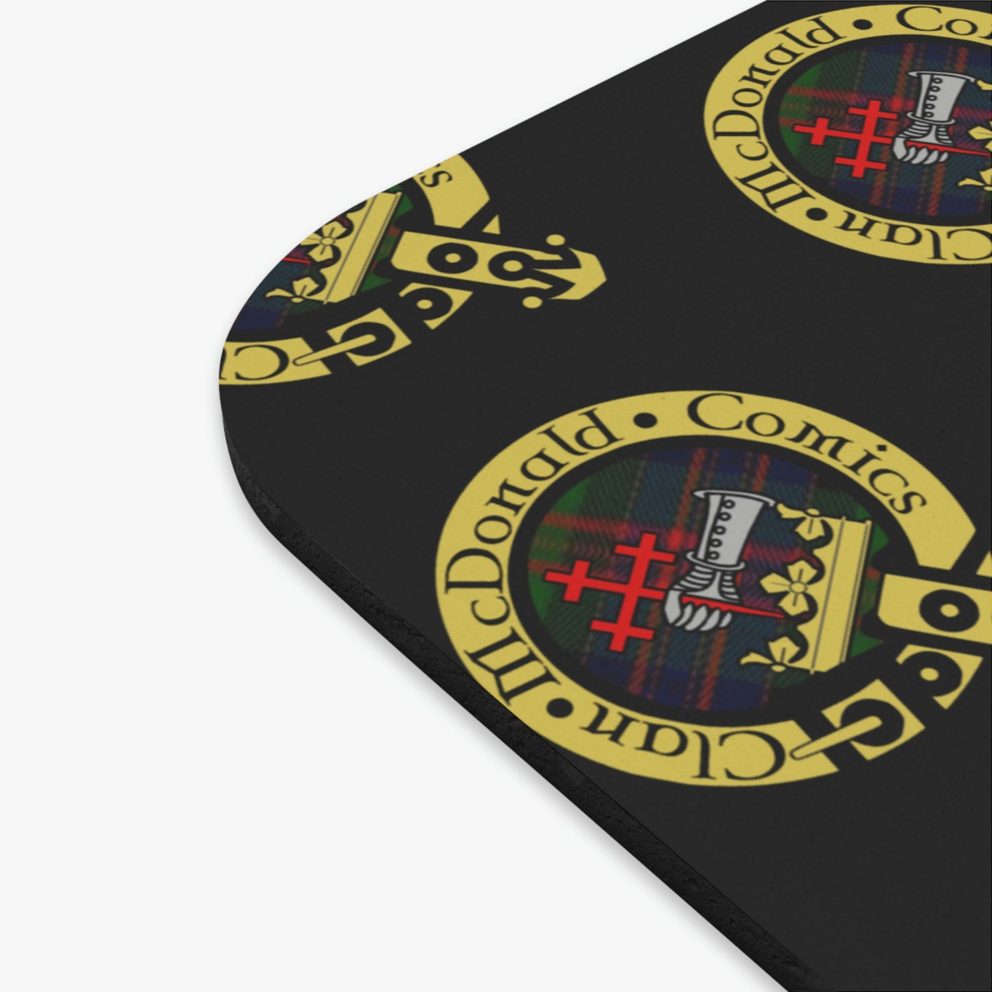 Copy of Clan McDonald Comics Mouse Pad (Rectangle) - Black