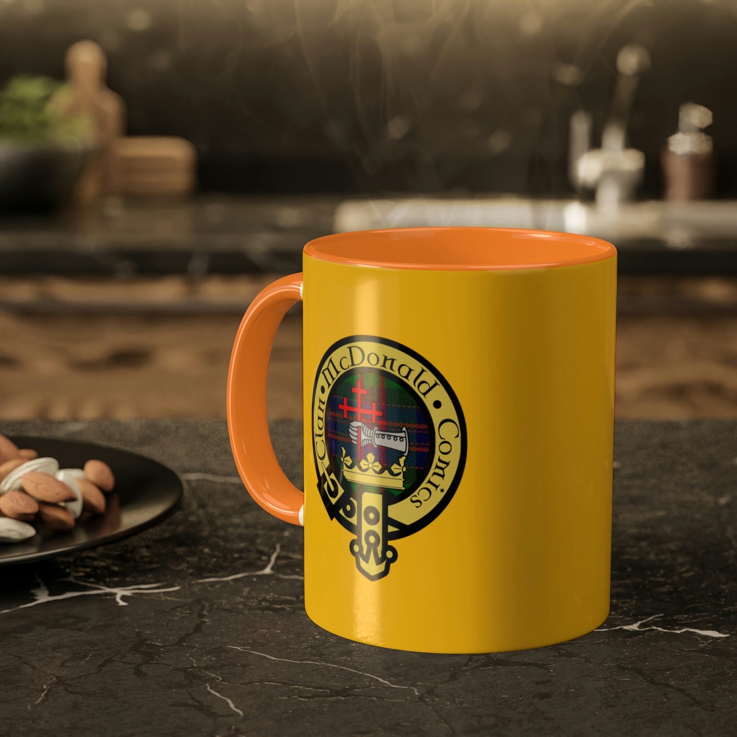 Clan McDonald Comics Coffee Mug - Yellow