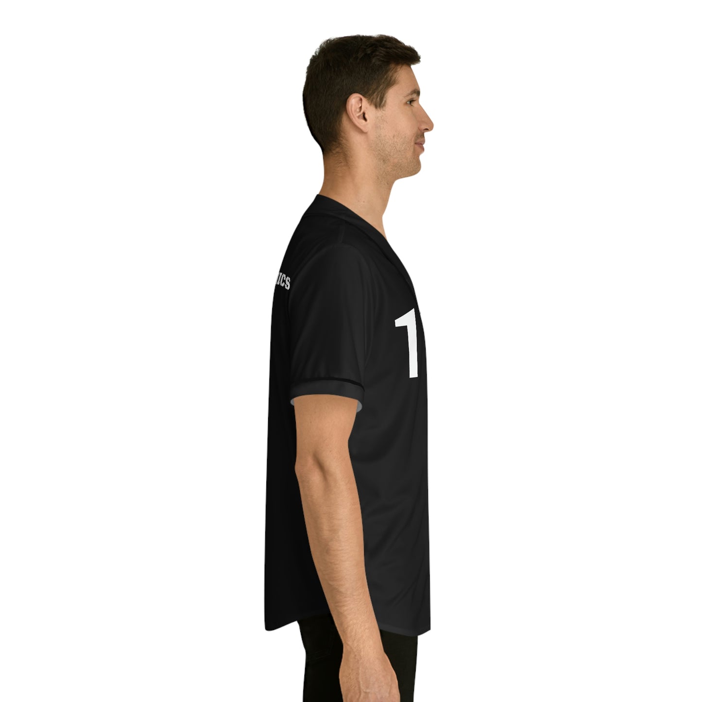 Clan McDonald Comics Men's Baseball Jersey - Black