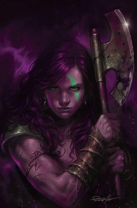 Red Sonja She Devil With A Sword #2 Cover Q 1:7 Lucio Parrillo Ultraviolet Full Art Variant
