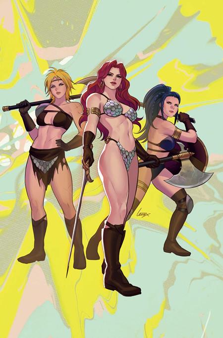 Red Sonja She Devil With A Sword #2 Cover R 1:7 Leirix Li K Pop Homage Full Art Variant