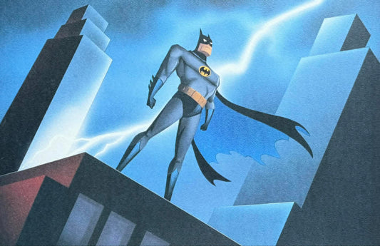 Batman: The Animated Series 11x17 Textured Print (Art by John Calmette)