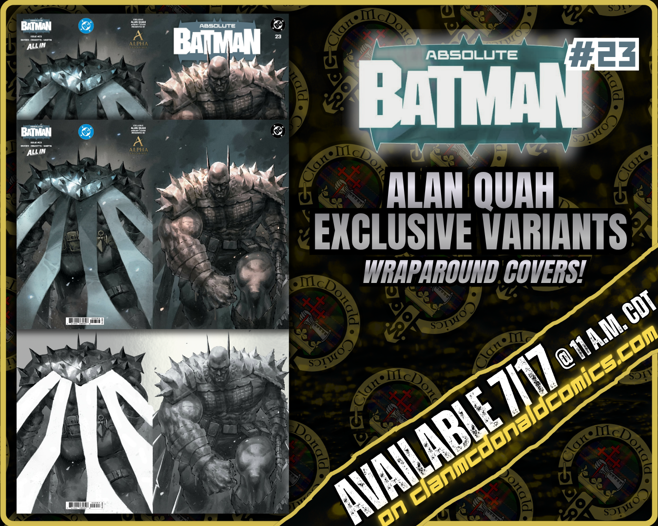 Absolute Batman #23 - Alan Quah [ON SALE 7/17 @ 11AM CDT]