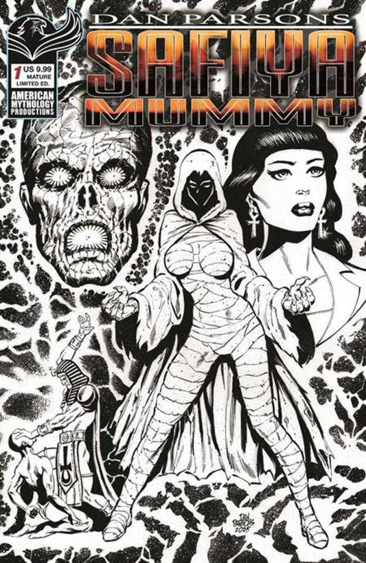 Dan Parsons Safiya Mummy #1 Cover C Dan Parsons Limited Edition Variant (Mature)