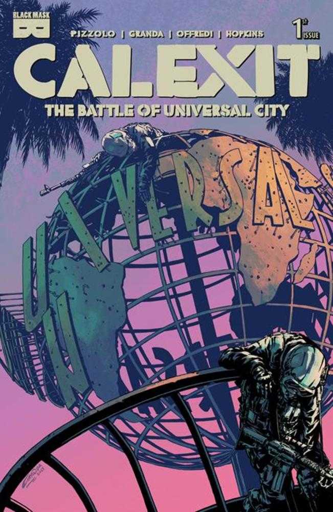 Calexit The Battle Of Universal City #1 (Of 3) Cover B Granda Twilight Variant (Mature) Previously Solicited