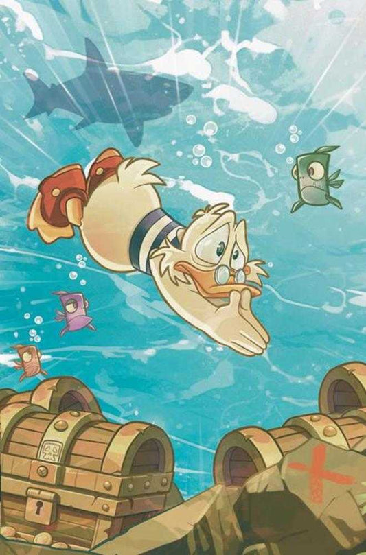 Ducktales #5 Cover I 1:15 Francesco Tomaselli Full Art Variant